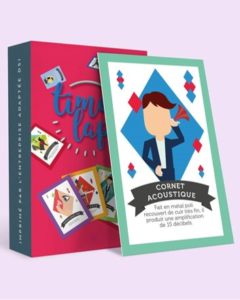 Aperçu boite et carte du jeu timelapse