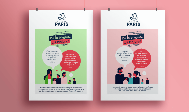 Affiches Handiphobie