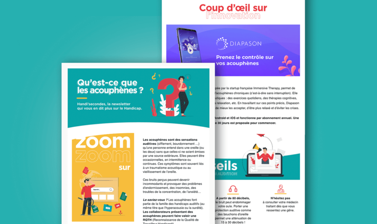 Aperçu de notre newsletter - 