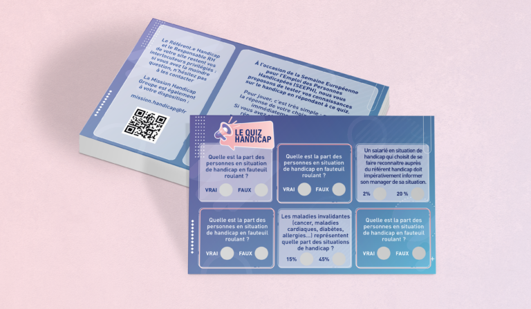 Carte à gratter handicap 2 - SEEPH