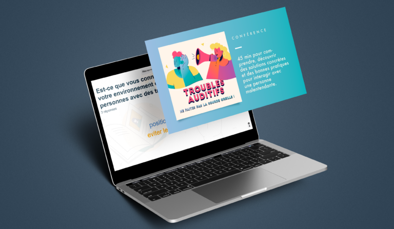 Mockup de la conférence sur les troubles auditifs