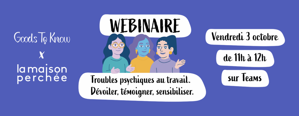 Webinaire sur la santé mentale en partenariat avec La Maison Perchée