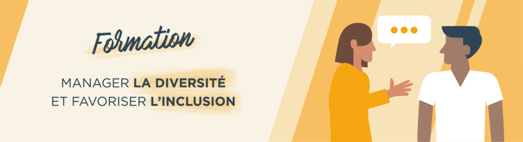 Bandeau de communication de la formation Manager la diversité et favoriser l'inclusion